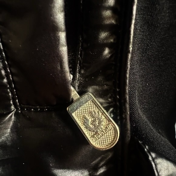 Belfast Vintage Women Motorcycle Jacket - Black - EU Size 44 - Picture 6 of 9